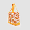 Апельсиновая сумка для покупок с большими возможностями